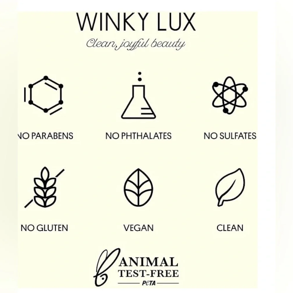 Winky Lux Flower Petal infused Lip Oil 2 pack‎ new
